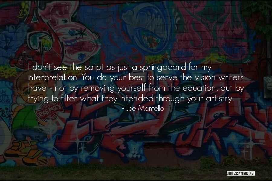 Amanda Dambuza Quotes By Joe Mantello Amanda Dambuza Quotes By Joe Mantello