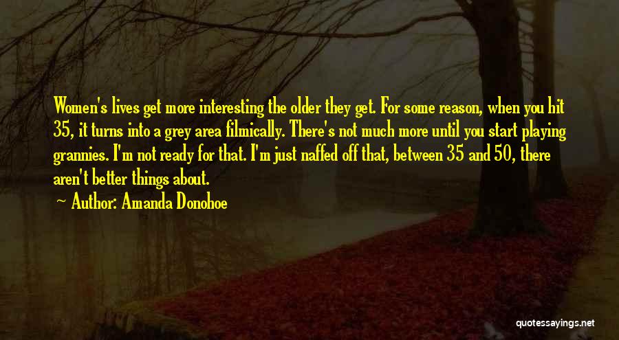 Amanda Donohoe Quotes 1922427