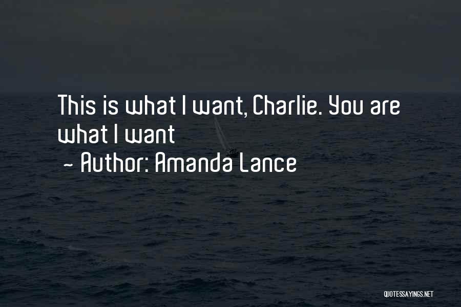 Amanda Lance Quotes 1439110