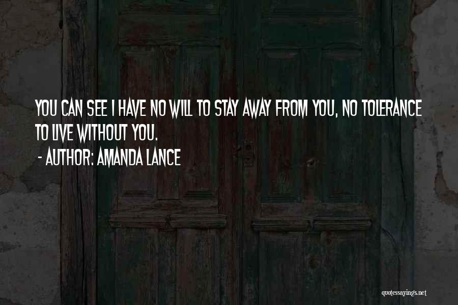 Amanda Lance Quotes 976080