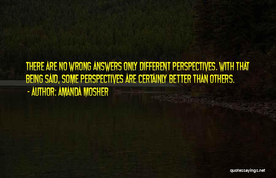 Amanda Mosher Quotes 950082