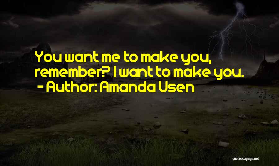 Amanda Usen Quotes 350980