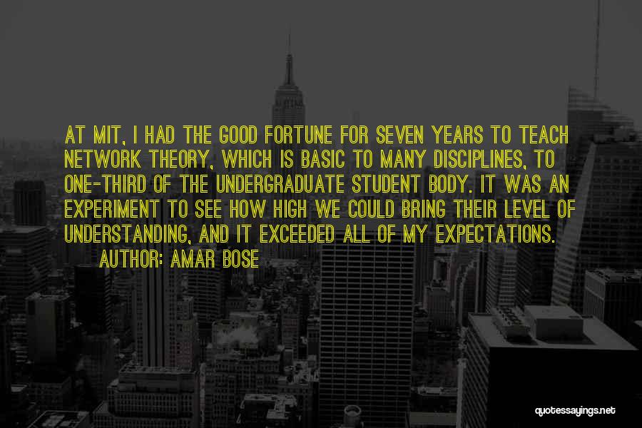 Amar Quotes By Amar Bose