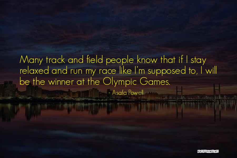 Amarantha Voss Quotes By Asafa Powell Amarantha Voss Quotes By Asafa Powell