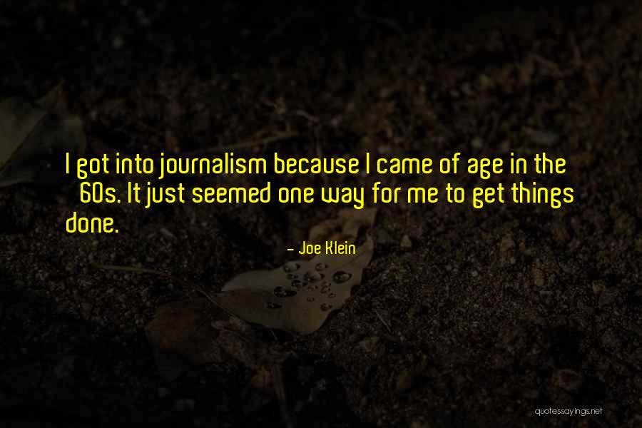 Amarella Quotes By Joe Klein Amarella Quotes By Joe Klein