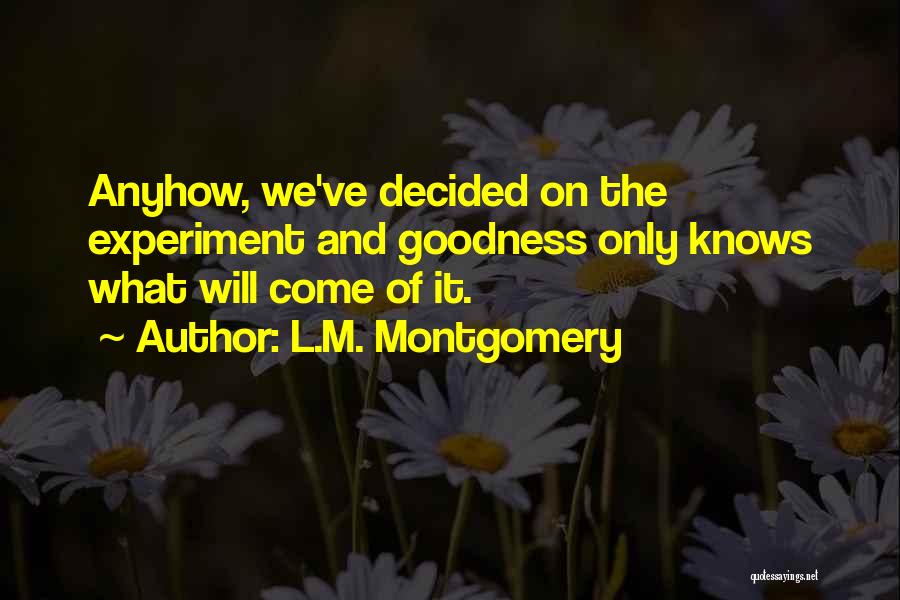 Amarelli Quotes By L.M. Montgomery