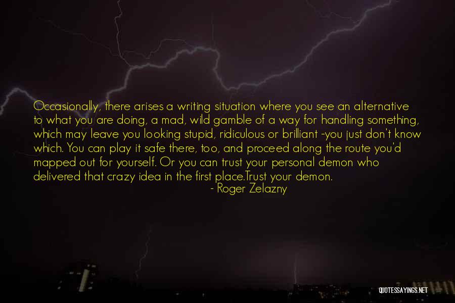 Amarillos Food Quotes By Roger Zelazny Amarillos Food Quotes By Roger Zelazny