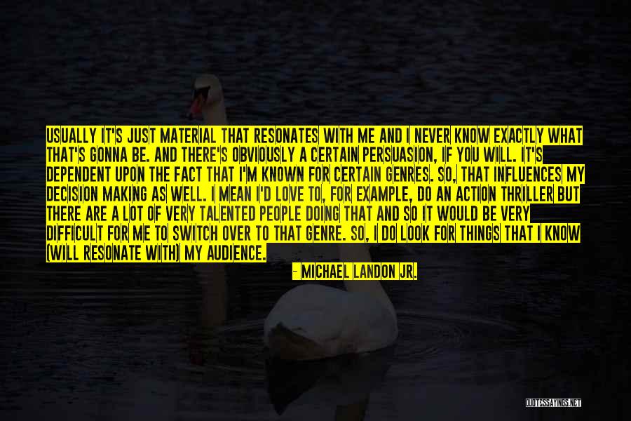 Amarse Con Quotes By Michael Landon Jr. Amarse Con Quotes By Michael Landon Jr.