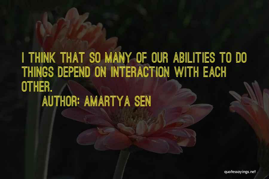 Amartya Sen Quotes 267427