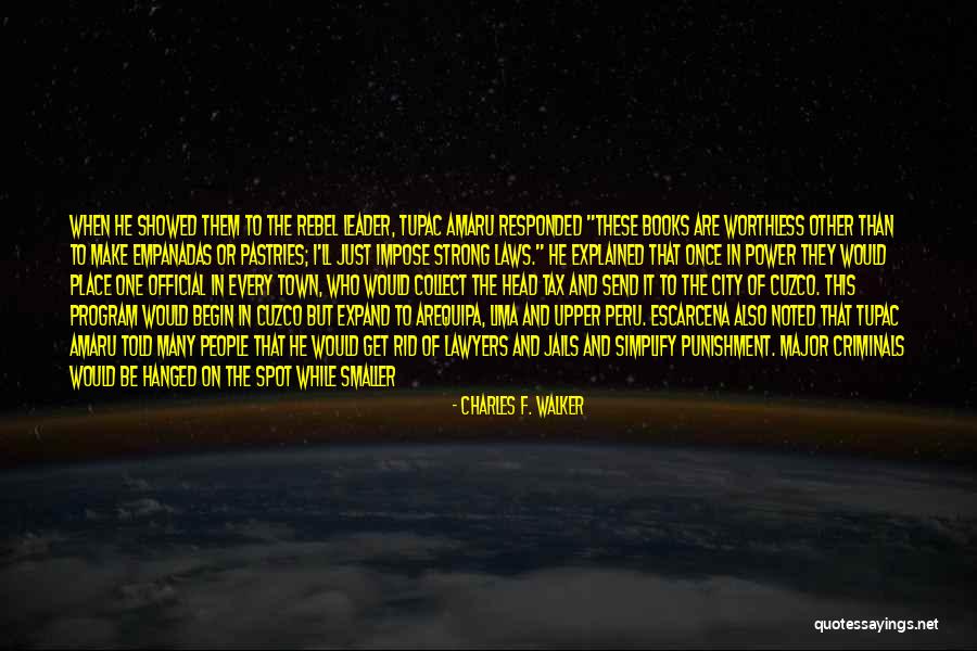 Amaru Quotes By Charles F. Walker Amaru Quotes By Charles F. Walker