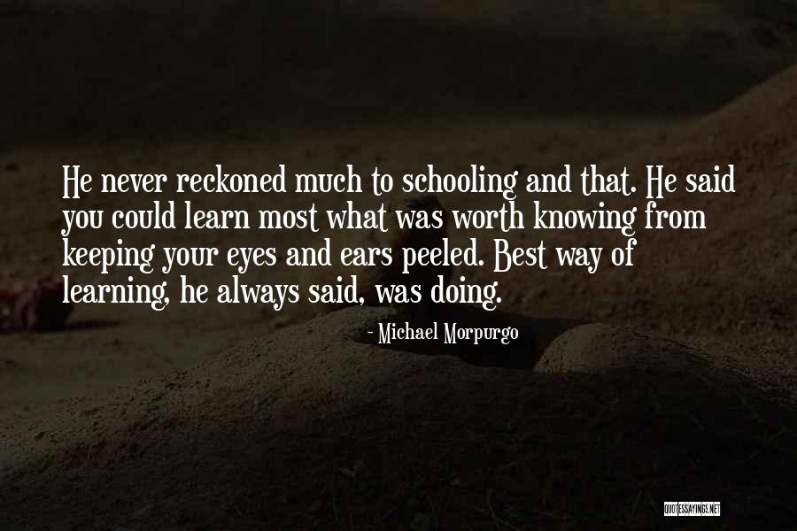 Amateuristic Quotes By Michael Morpurgo Amateuristic Quotes By Michael Morpurgo