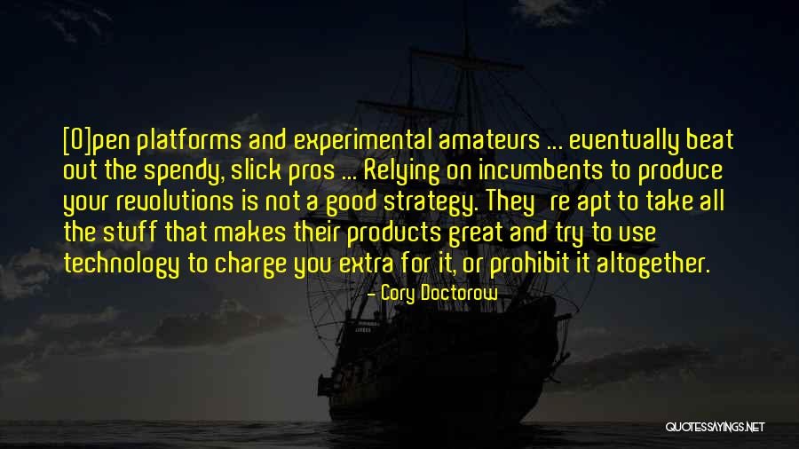 Amateurs Quotes By Cory Doctorow Amateurs Quotes By Cory Doctorow