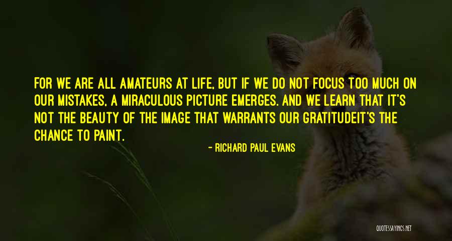Amateurs Quotes By Richard Paul Evans Amateurs Quotes By Richard Paul Evans