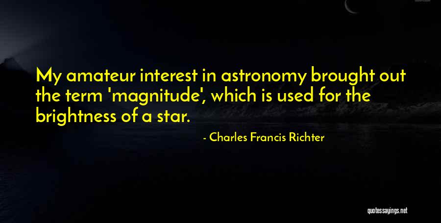 Amaurie Quotes By Charles Francis Richter Amaurie Quotes By Charles Francis Richter