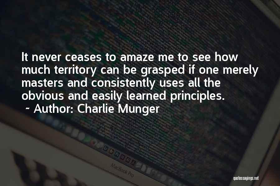 Amaze Quotes By Charlie Munger