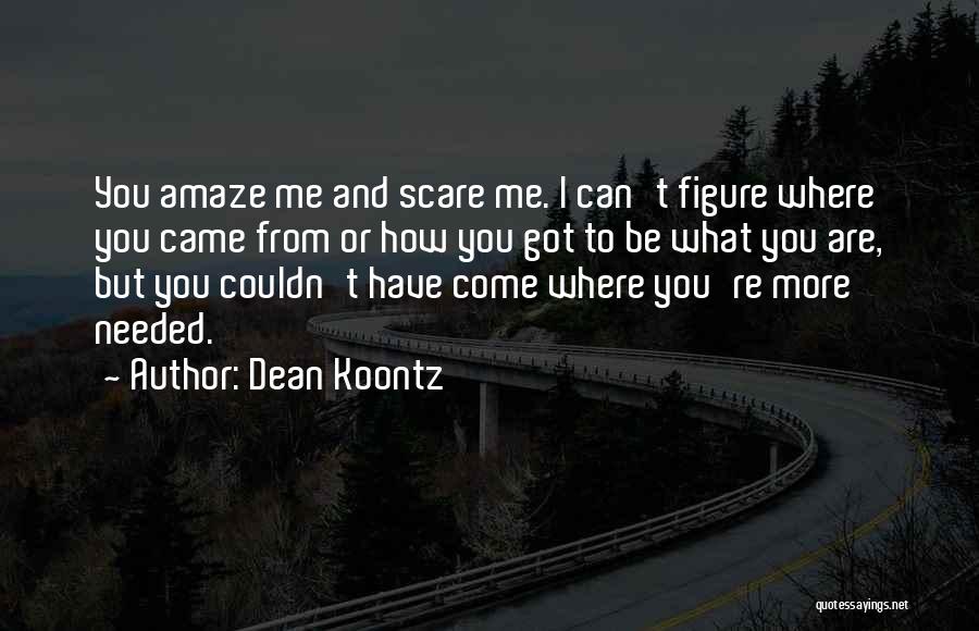 Amaze Quotes By Dean Koontz