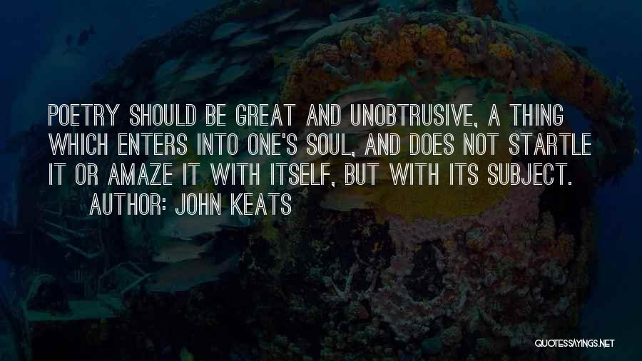 Amaze Quotes By John Keats