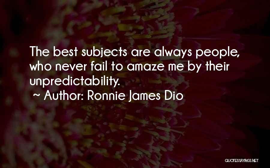 Amaze Quotes By Ronnie James Dio