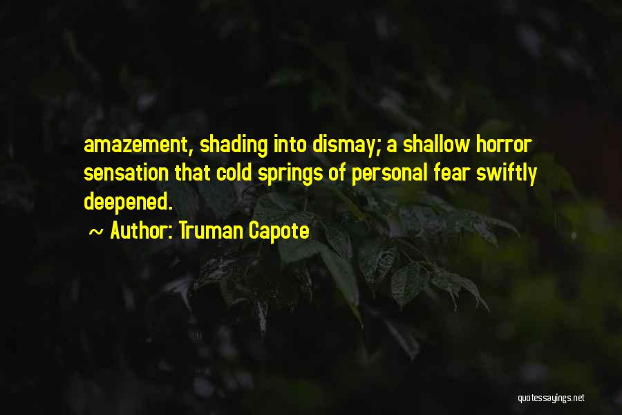 Amazement Quotes By Truman Capote