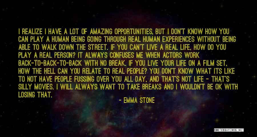 Amazing Day With You Quotes By Emma Stone