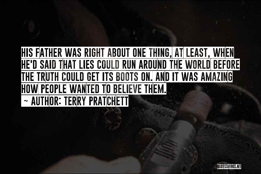 Amazing Father Quotes By Terry Pratchett