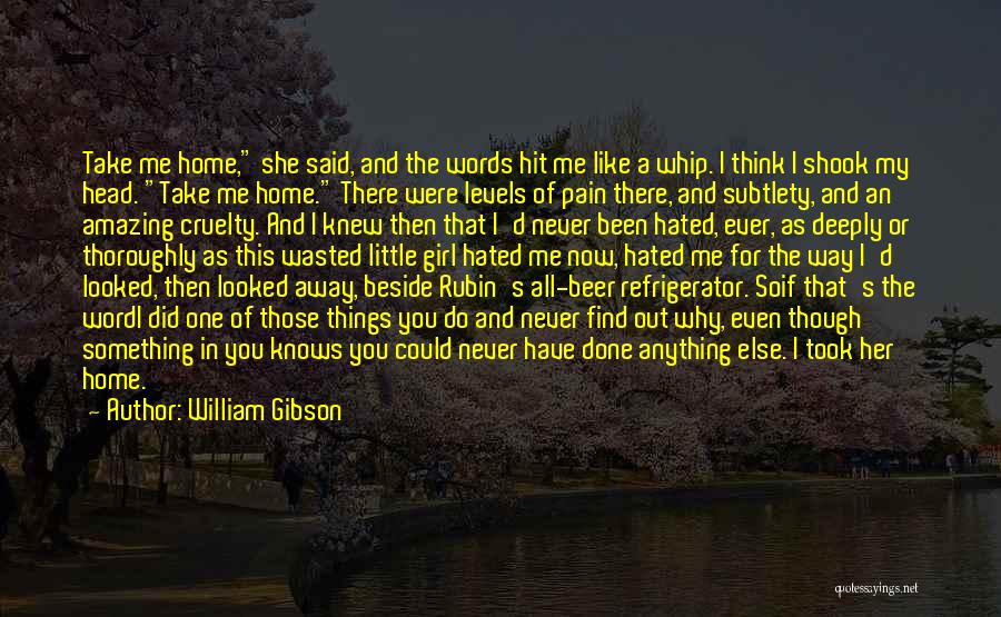 Amazing Girl Quotes By William Gibson