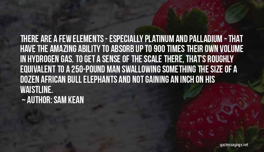 Amazing Man Quotes By Sam Kean