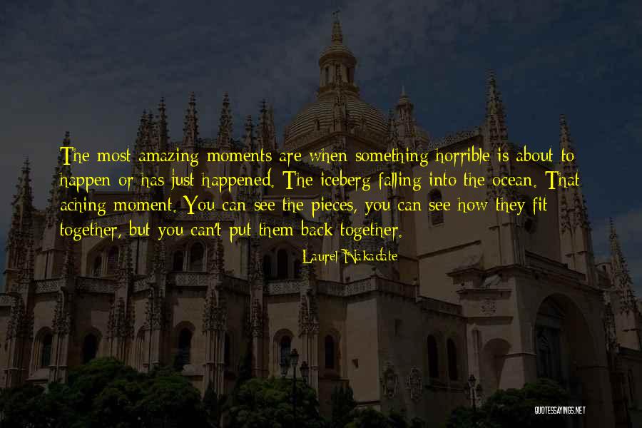 Amazing Moments Quotes By Laurel Nakadate Amazing Moments Quotes By Laurel Nakadate