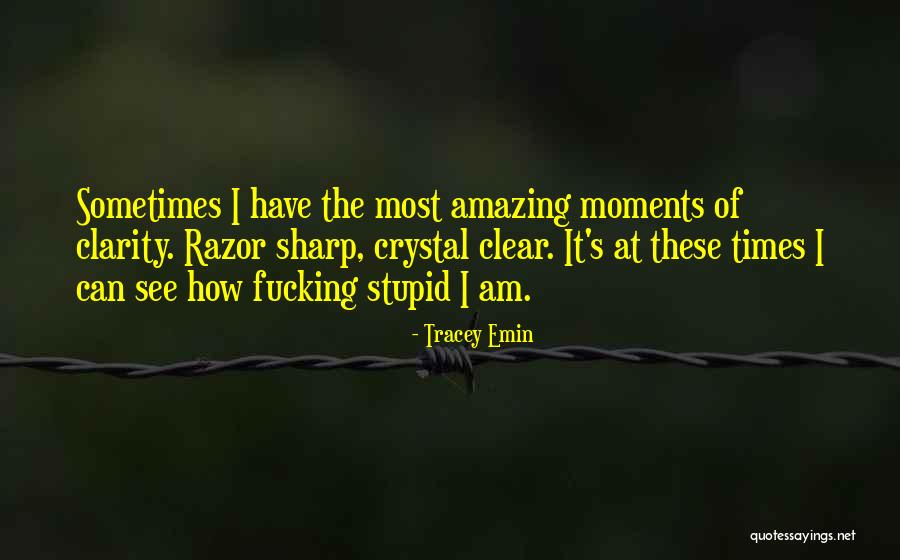 Amazing Moments Quotes By Tracey Emin Amazing Moments Quotes By Tracey Emin