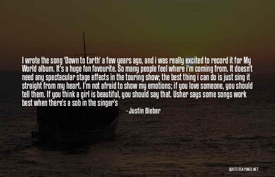 Amazing Says And Quotes By Justin Bieber