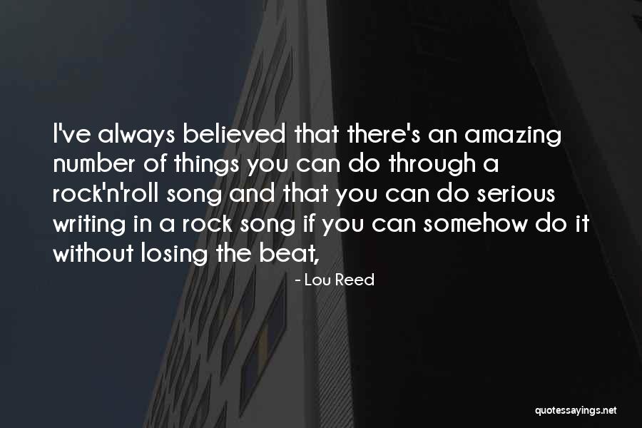Amazing Song Quotes By Lou Reed Amazing Song Quotes By Lou Reed