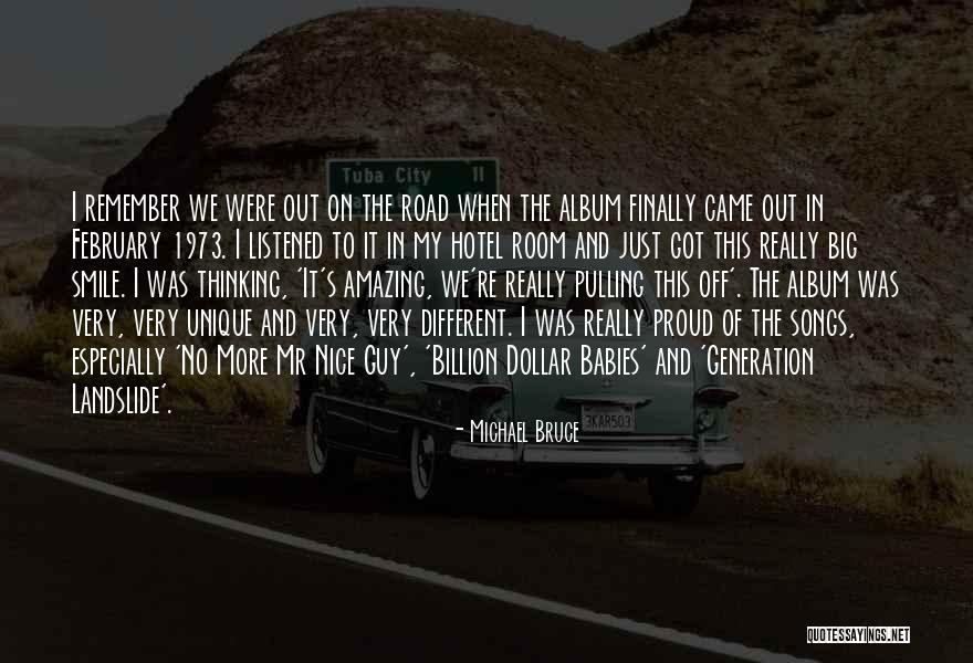 Amazing Song Quotes By Michael Bruce Amazing Song Quotes By Michael Bruce