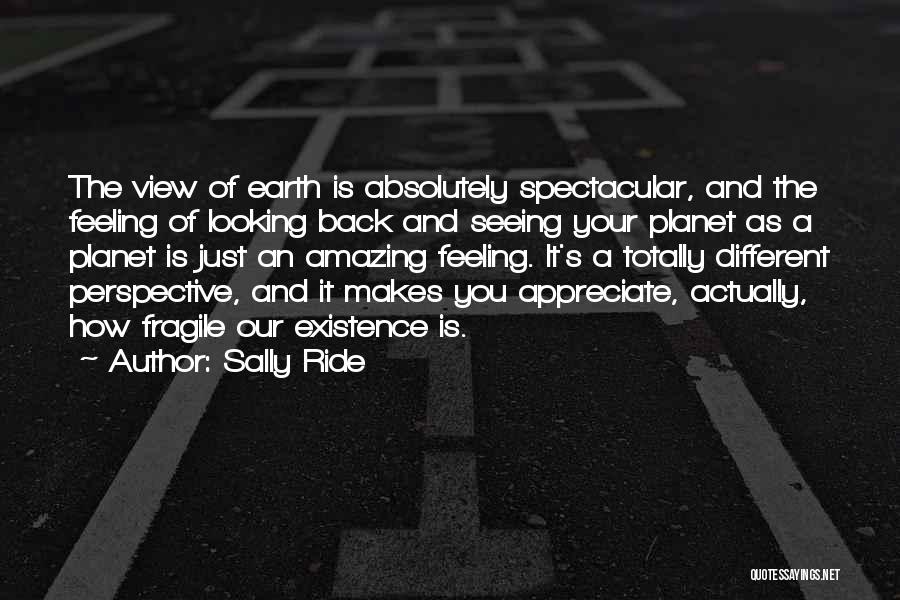 Amazing Views Quotes By Sally Ride