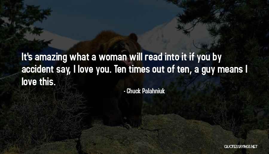 Amazing Woman Quotes By Chuck Palahniuk Amazing Woman Quotes By Chuck Palahniuk
