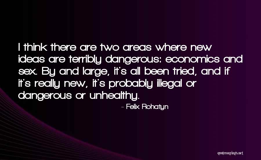 Amazing Wordplay Quotes By Felix Rohatyn