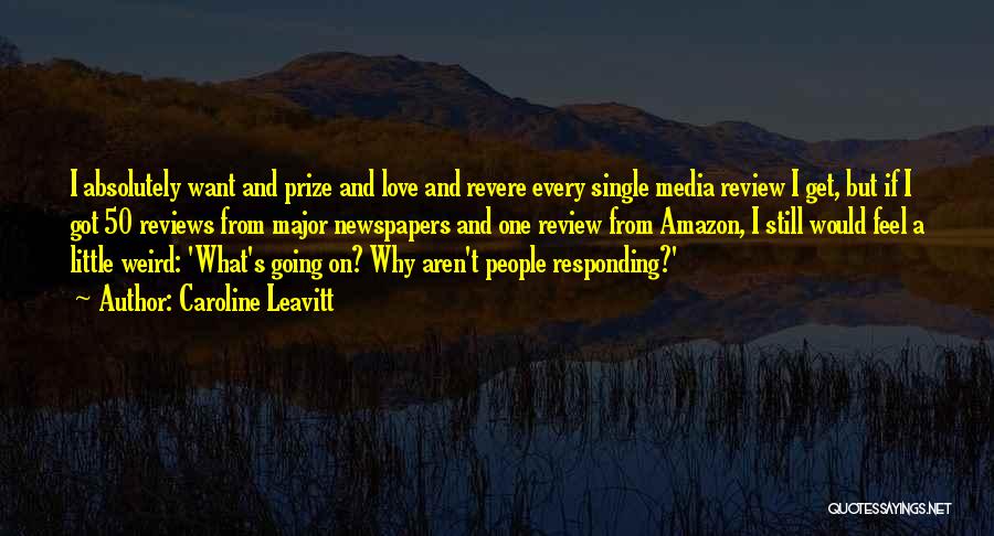 Amazon Love Quotes By Caroline Leavitt