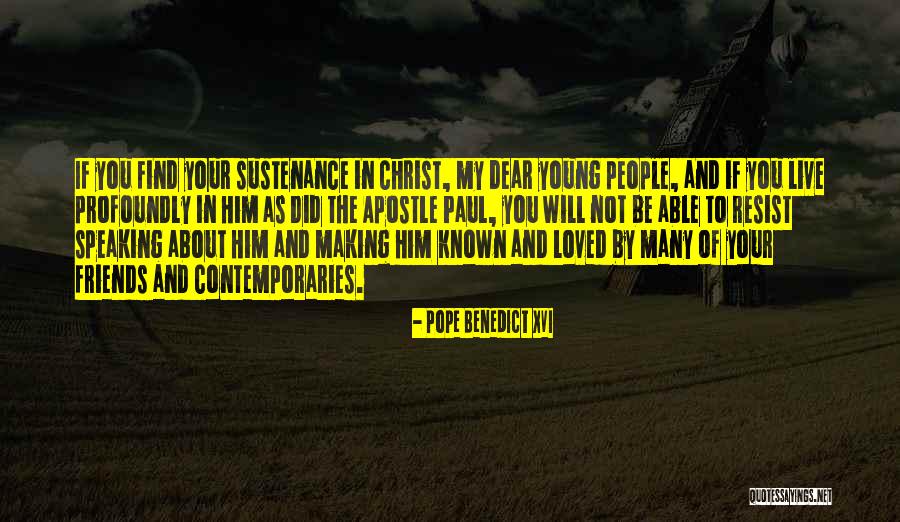 Amazonian Guard Quotes By Pope Benedict XVI Amazonian Guard Quotes By Pope Benedict XVI