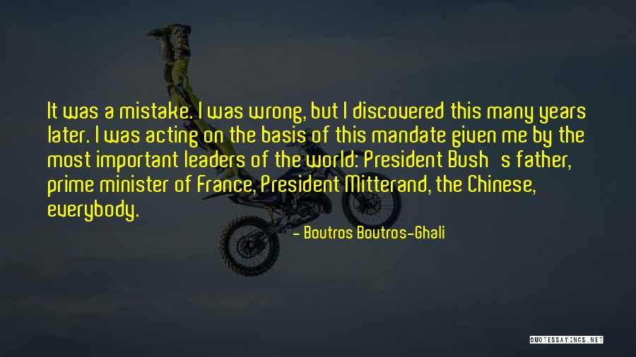 Ambassadors For Christ Quotes By Boutros Boutros-Ghali Ambassadors For Christ Quotes By Boutros Boutros-Ghali