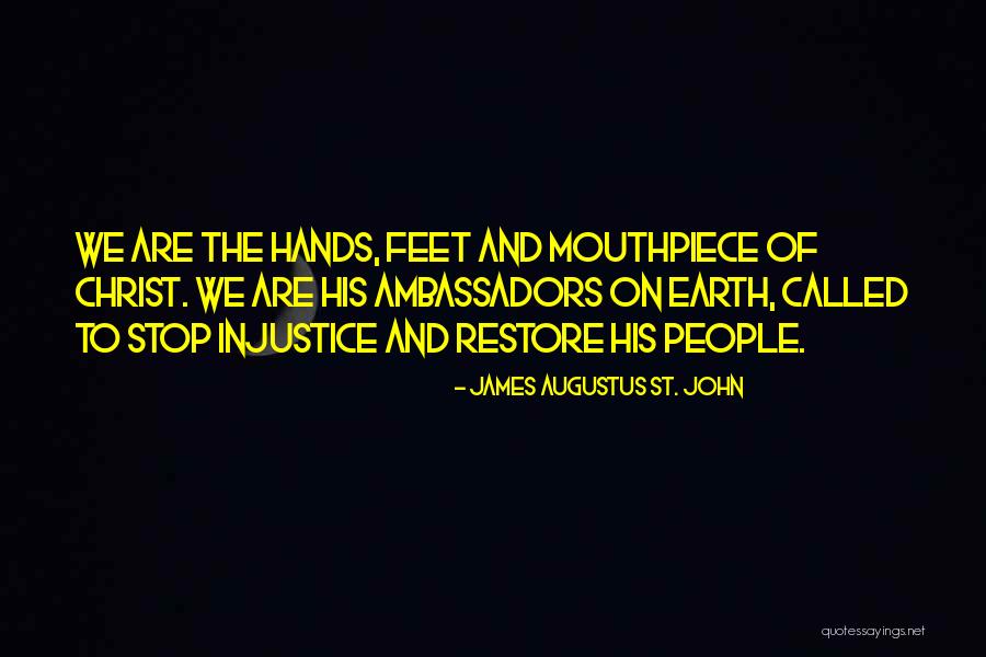 Ambassadors For Christ Quotes By James Augustus St. John Ambassadors For Christ Quotes By James Augustus St. John