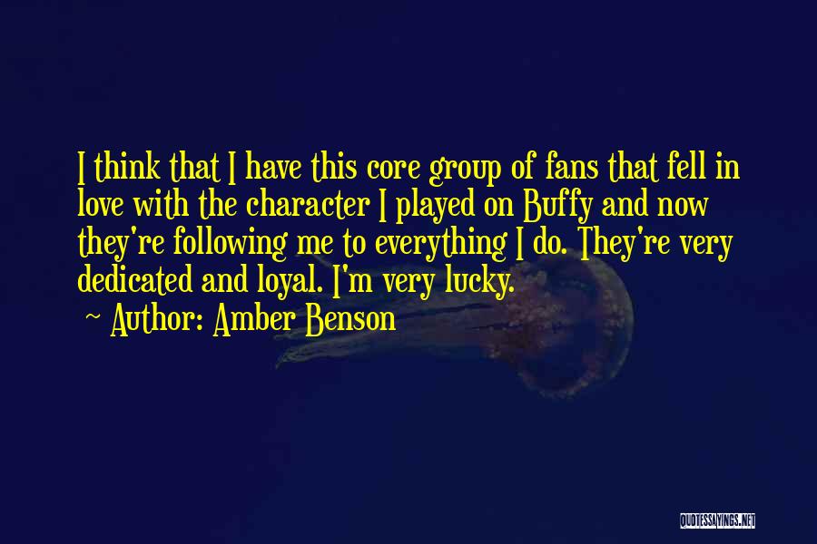 Amber Benson Quotes 881216