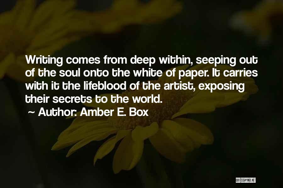 Amber E. Box Quotes 1137104