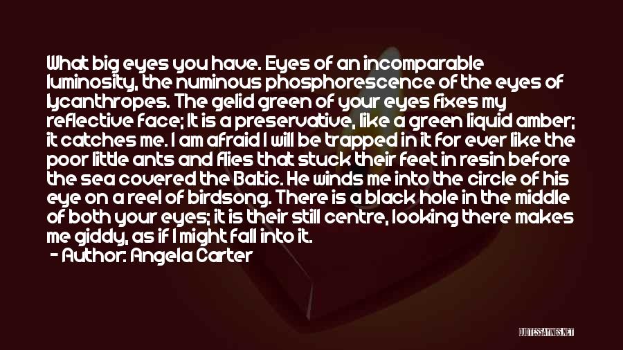 Amber Eyes Quotes By Angela Carter