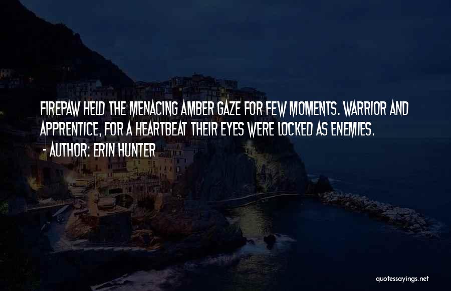 Amber Eyes Quotes By Erin Hunter