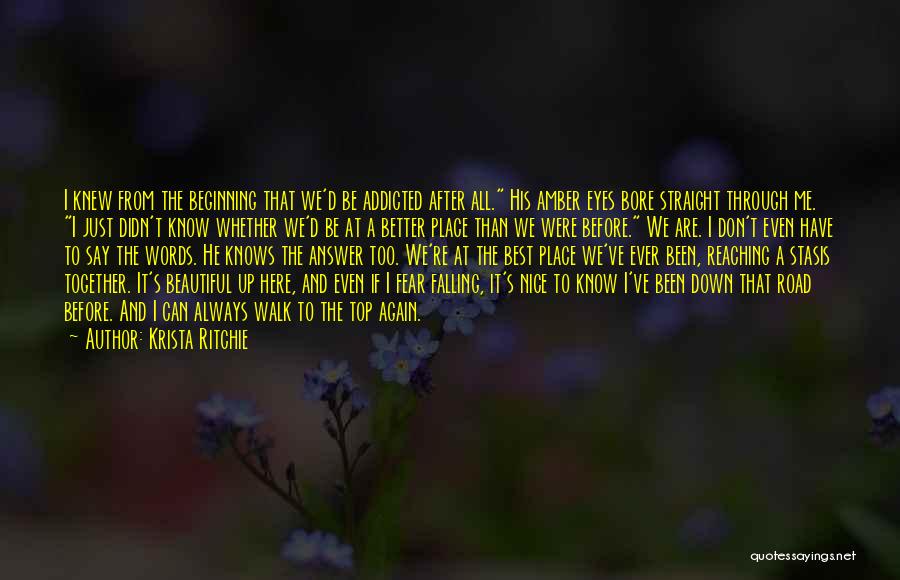 Amber Eyes Quotes By Krista Ritchie