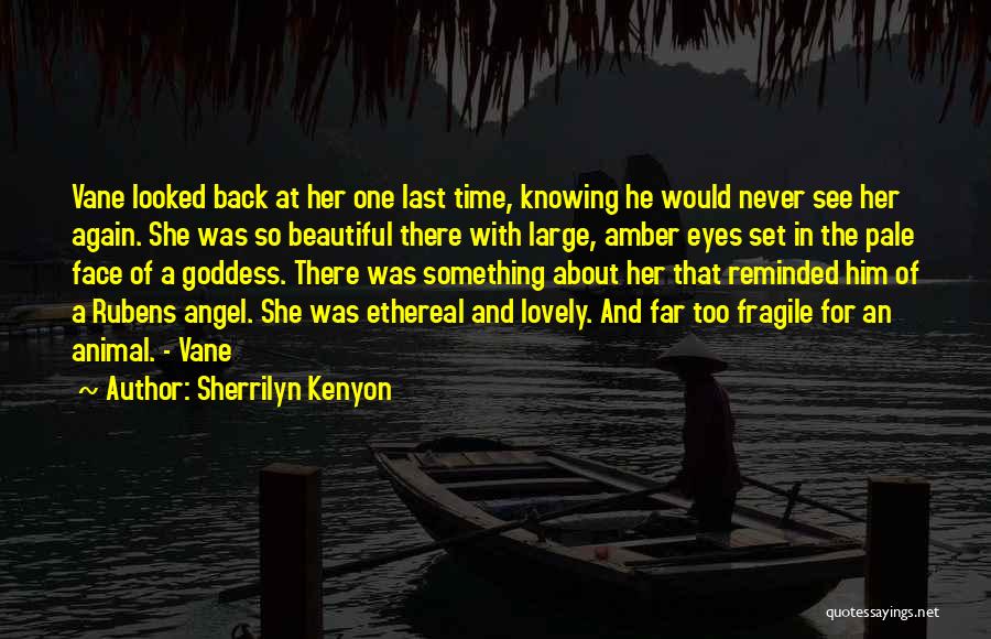 Amber Eyes Quotes By Sherrilyn Kenyon