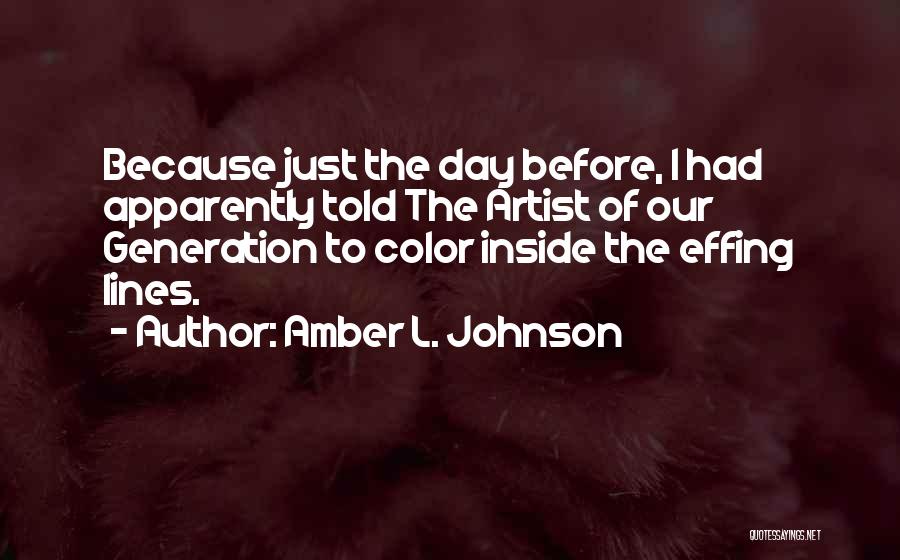 Amber L. Johnson Quotes 1250584