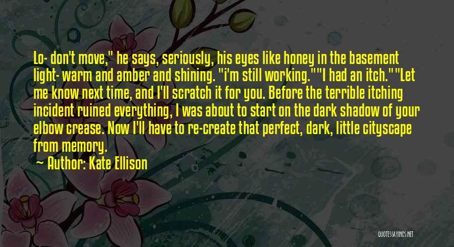 Amber Light Quotes By Kate Ellison