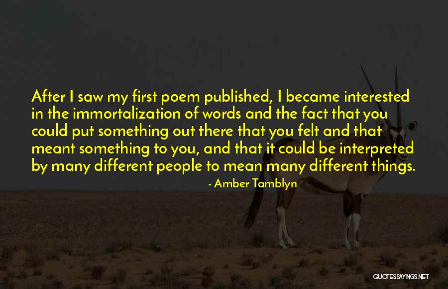 Amber Tamblyn Quotes 1849526