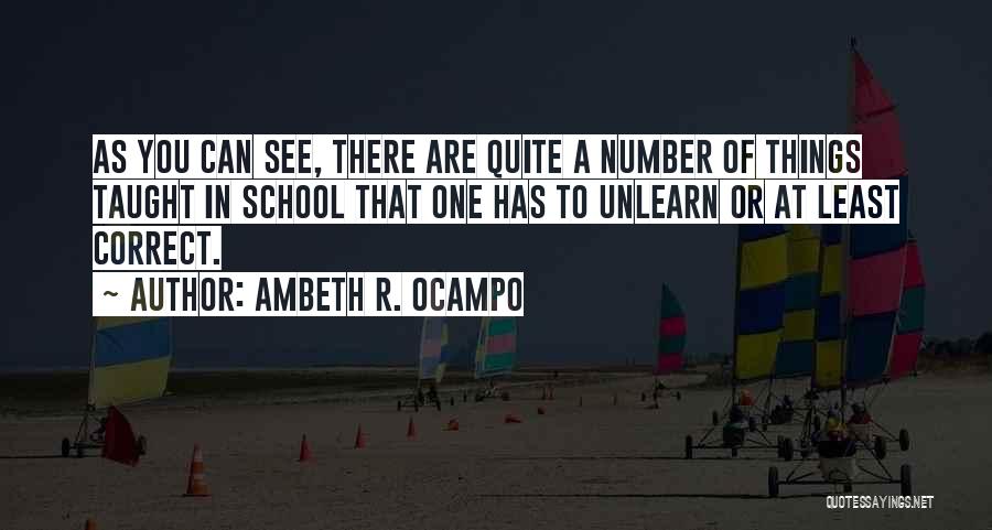 Ambeth Ocampo Quotes By Ambeth R. Ocampo