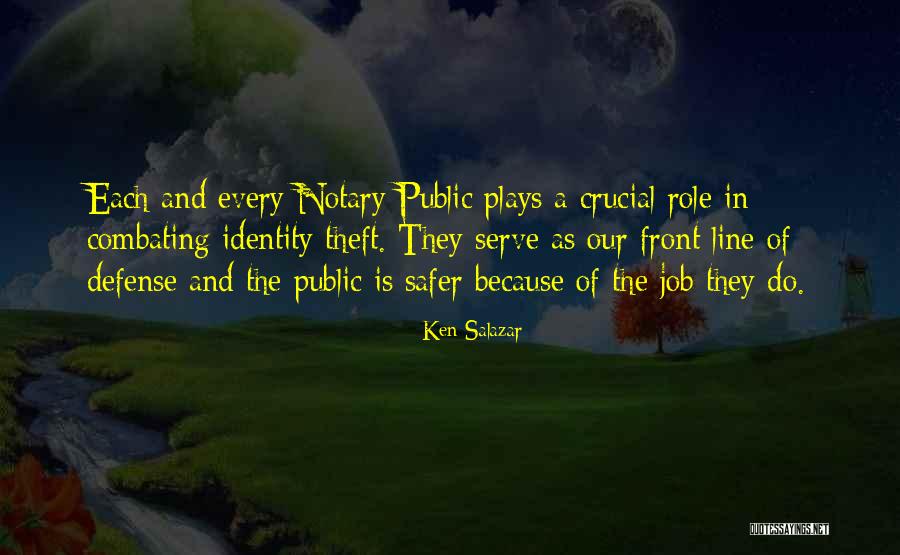 Ambiguedad Que Quotes By Ken Salazar Ambiguedad Que Quotes By Ken Salazar